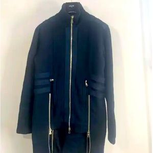 Balmain Paris long knit jacket Mens US size M/ EU size 48-50